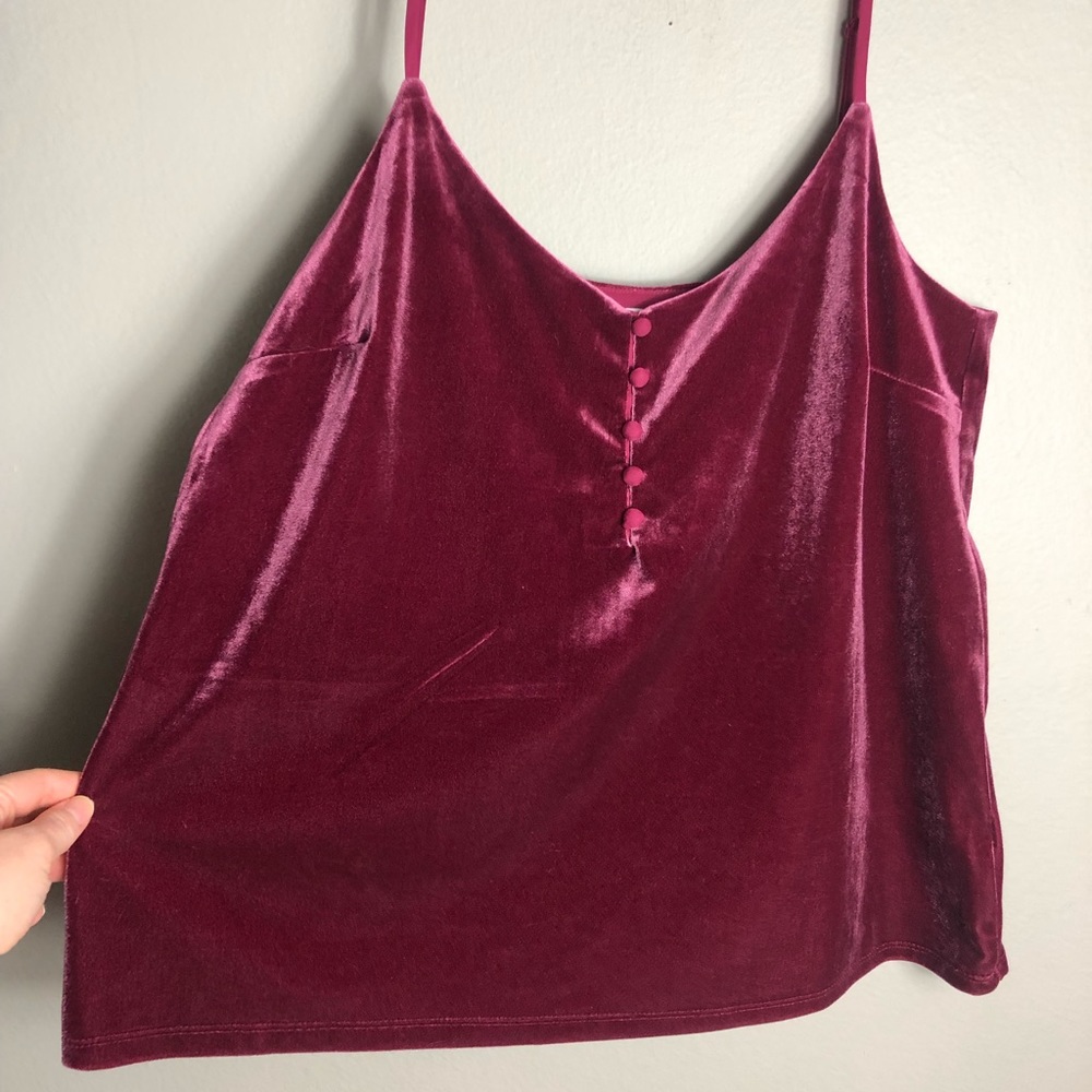 3 for $12! NSR Velvet Tank Top - Picture 2 of 7